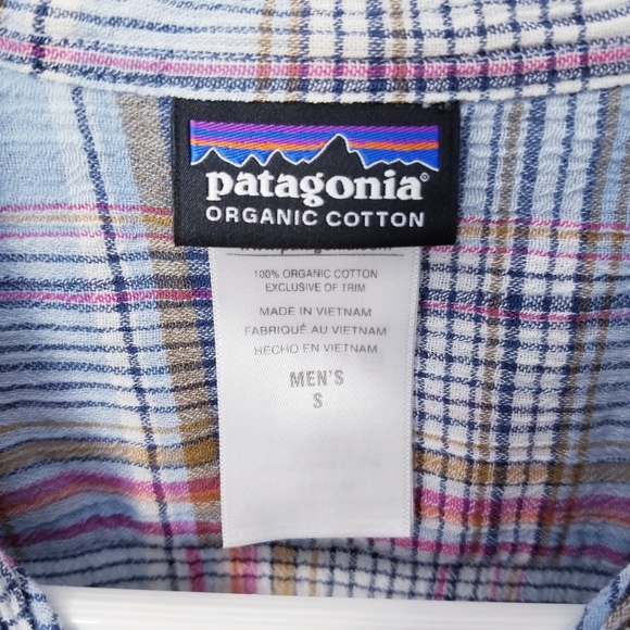 PATAGONIA SHORT SLEEVE BUTTON DOWN SHIRT - Picture 7 of 11